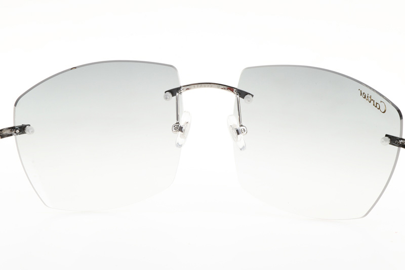 CT 4189706 Wood Sunglasses In Silver Gradient Grey