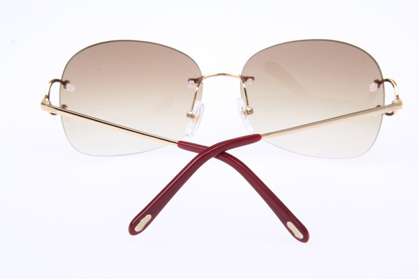 CT 4193829 Sunglasses In Gold Gradient Brown