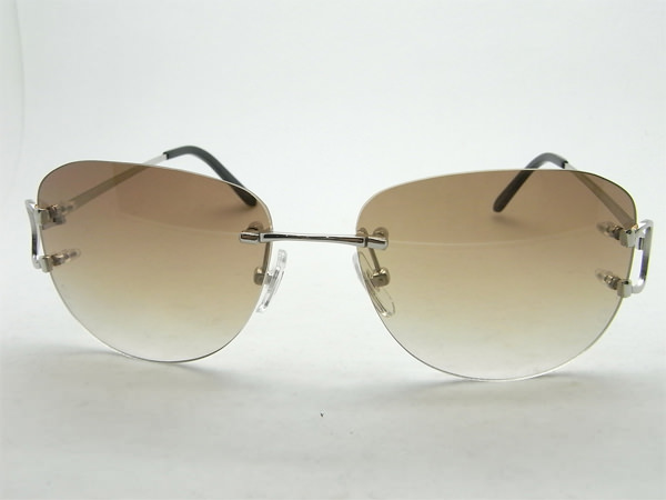 CT 4193829 sunglasses in silver gradient brown