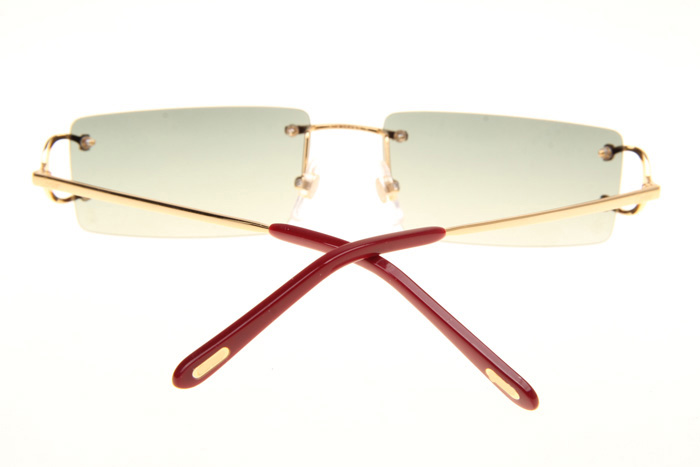 CT 4193830 Sunglasses In Gold Gradient Green