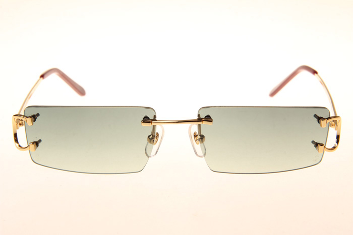 CT 4193830 Sunglasses In Gold Gradient Green
