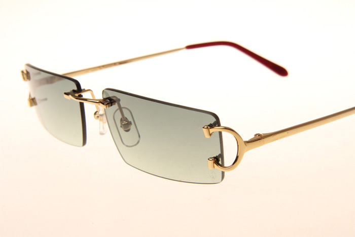 CT 4193830 Sunglasses In Gold Gradient Green