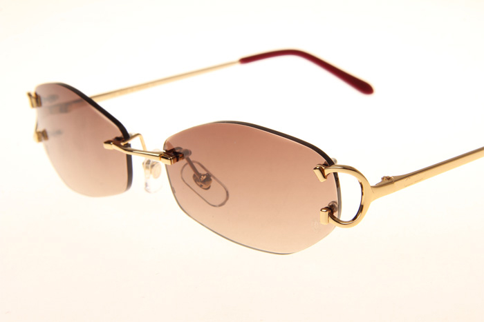 CT 4193831 Sunglasses In Gold Gradient Brown