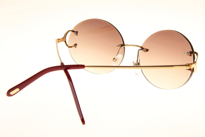 CT 4193832 Sunglasses In Gold Gradient Brown