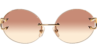 CT 4193832 Sunglasses In Gold Gradient Brown