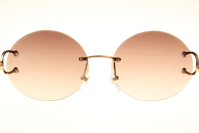 CT 4193832 Sunglasses In Gold Gradient Brown