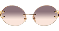 CT 4193832 Sunglasses In Gold Gradient Grey