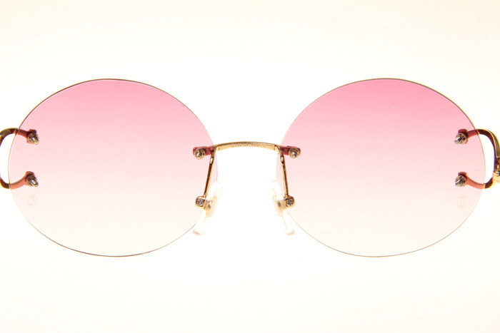 CT 4193832 Sunglasses In Gold Gradient Pink