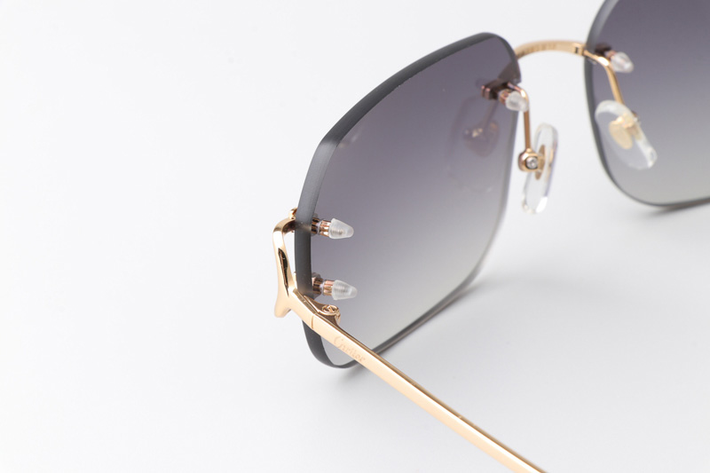 CT 4193833 Sunglasses Gold Gradient Gray
