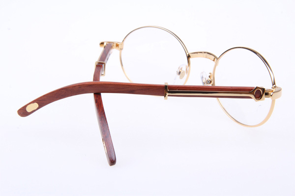 CT 51551348 Wood Eyeglasses in Gold