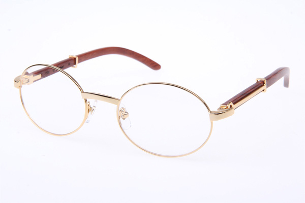 CT 51551348 Wood Eyeglasses in Gold