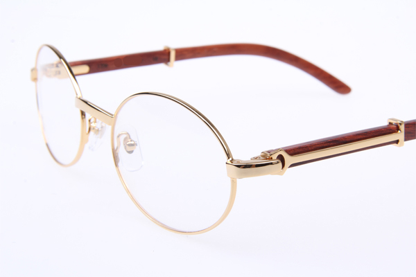 CT 51551348 Wood Eyeglasses in Gold