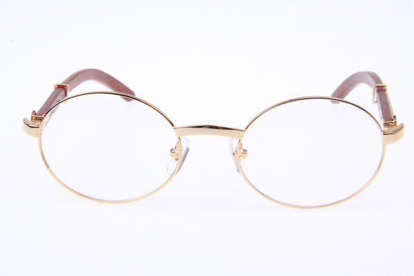 CT 51551348 Wood Eyeglasses in Gold