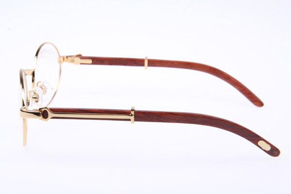 CT 51551348 Wood Eyeglasses in Gold