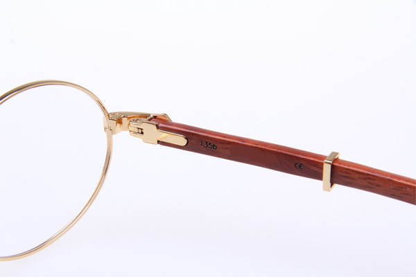 CT 51551348 Wood Eyeglasses in Gold