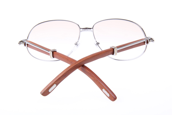 CT 566 Wood Sunglasses In Silver