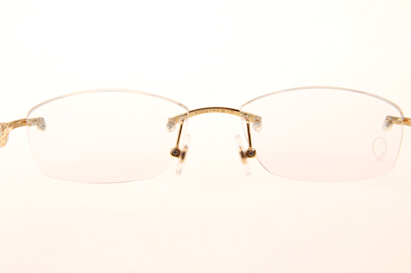 CT 5952143 Eyeglasses In Gold White