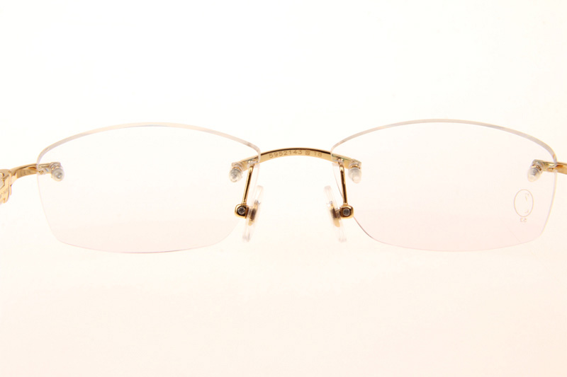 CT 5952143 Eyeglasses In Gold White