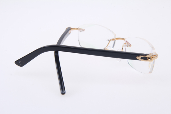 CT 5952143 Eyeglasses In Gold With Black Arms