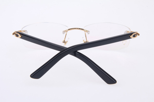 CT 5952143 Eyeglasses In Gold With Black Arms