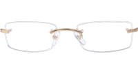 CT 5952143 Eyeglasses In Gold With Black Arms
