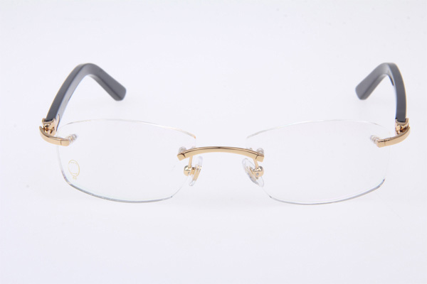 CT 5952143 Eyeglasses In Gold With Black Arms