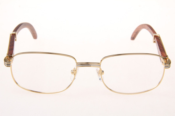 CT 7381148 Wood Eyeglasses In Gold