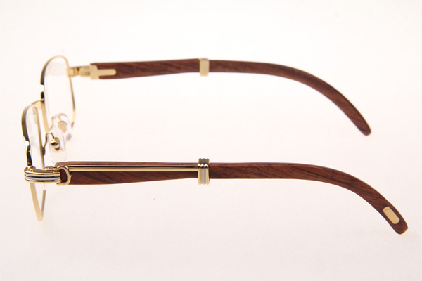 CT 7381148 Wood Eyeglasses In Gold