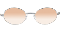 CT 7550178 55-22 Black Buffalo Sunglasses In Silver Brown