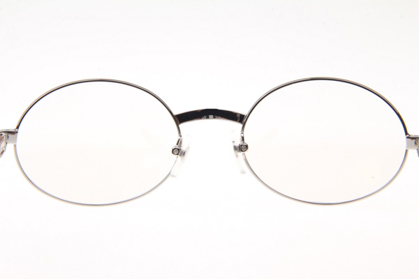 CT 7550178 55-22 Wood Eyeglasses In Silver