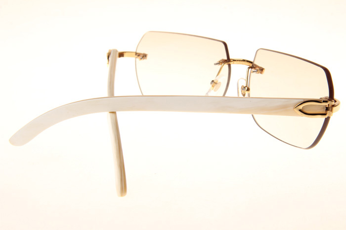 CT 8300818 White Buffalo Sunglasses In Gold Gradient Brown