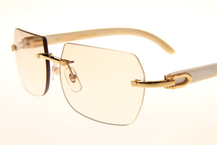 CT 8300818 White Buffalo Sunglasses In Gold Gradient Brown