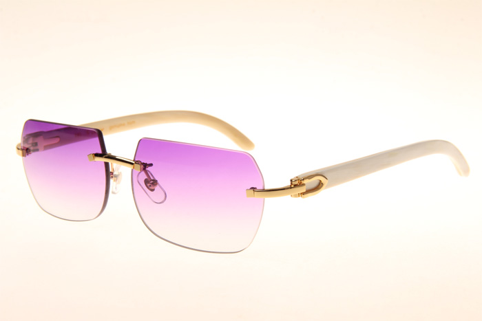 CT 8300818 White Buffalo Sunglasses In Gold Gradient Purple