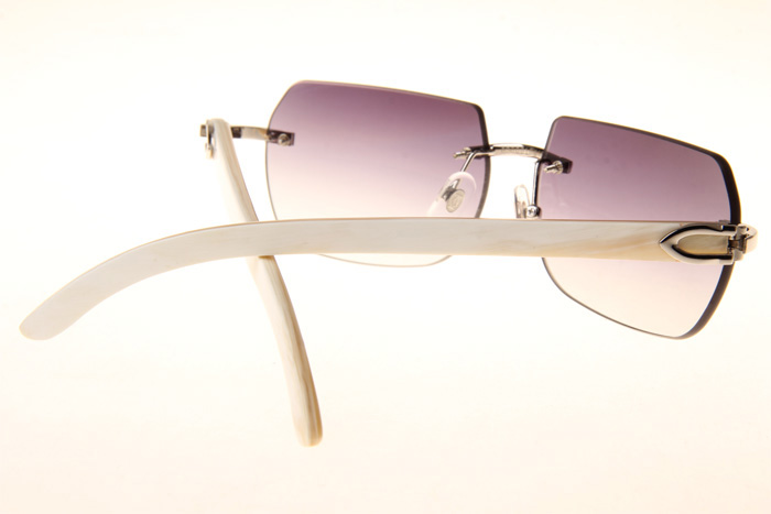 CT 8300818 White Buffalo Sunglasses In Silver Gradient Grey