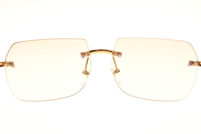 CT 8300818 White Mix Black Buffalo Sunglasses In Gold Gradient Brown