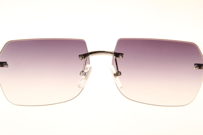 CT 8300818 Wood Sunglasses In Silver Gradient Grey