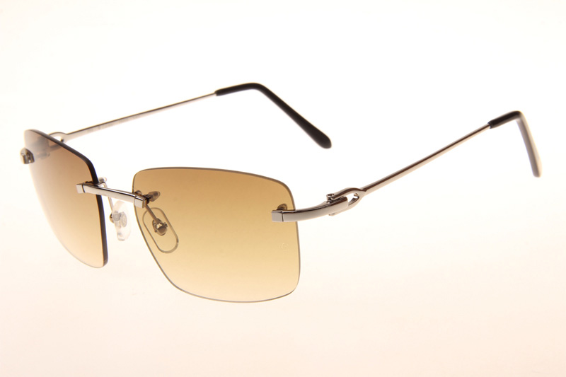 CT T8100686 Sunglasses In Silver Gradient Brown