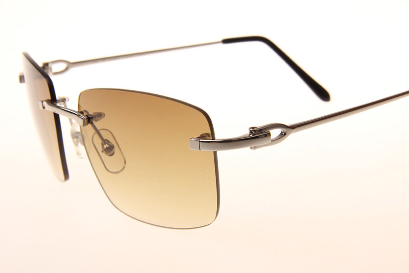 CT T8100686 Sunglasses In Silver Gradient Brown