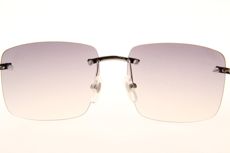 CT T8100686 Sunglasses In Silver Gradient Grey