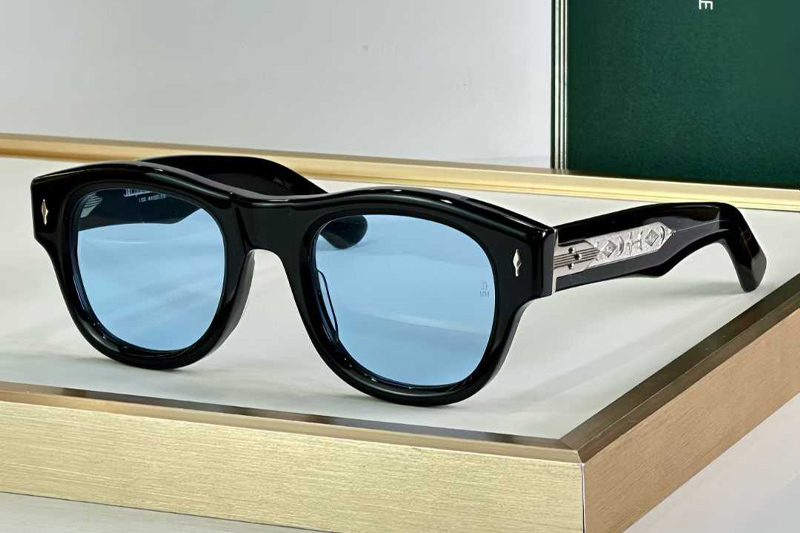 Caan Sunglasses Black Blue