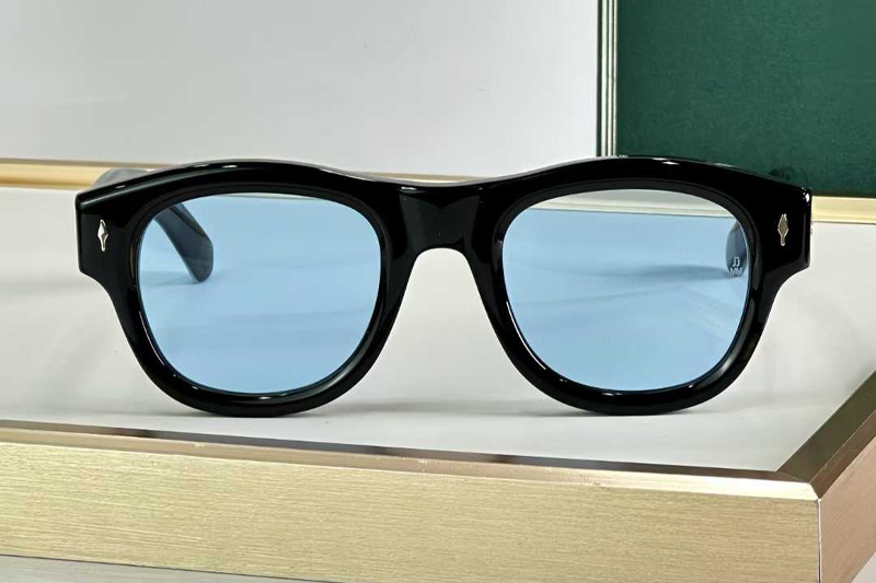 Caan Sunglasses Black Blue