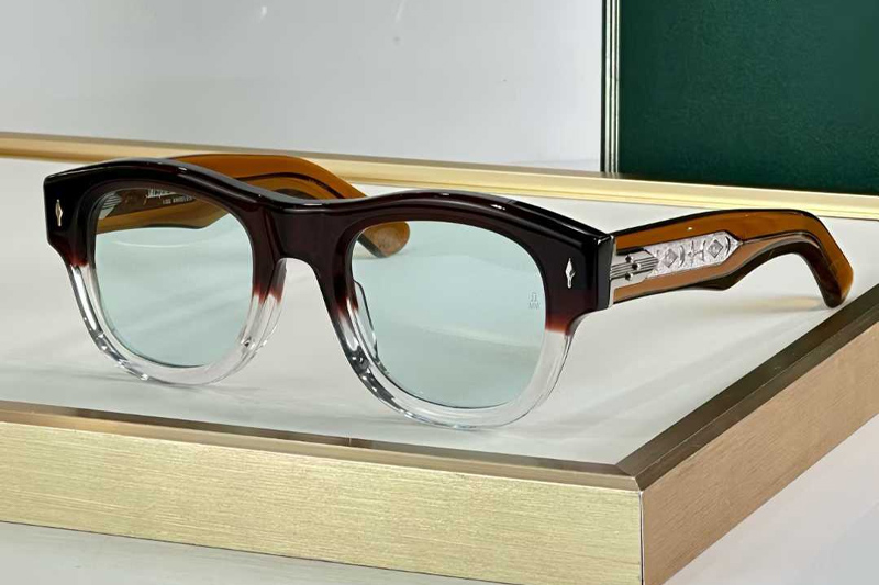 Caan Sunglasses Red Transparent Light Green