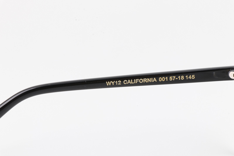 California Eyeglasses Black Gold