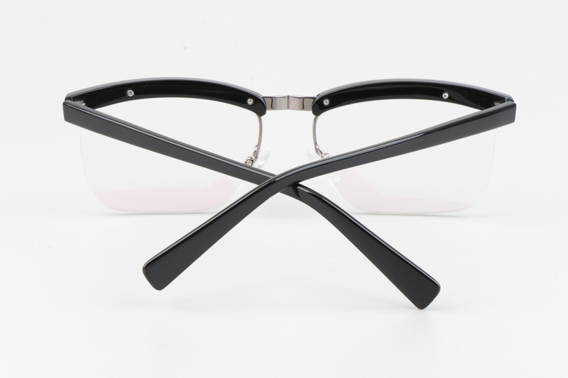 California Eyeglasses Black Gunmetal