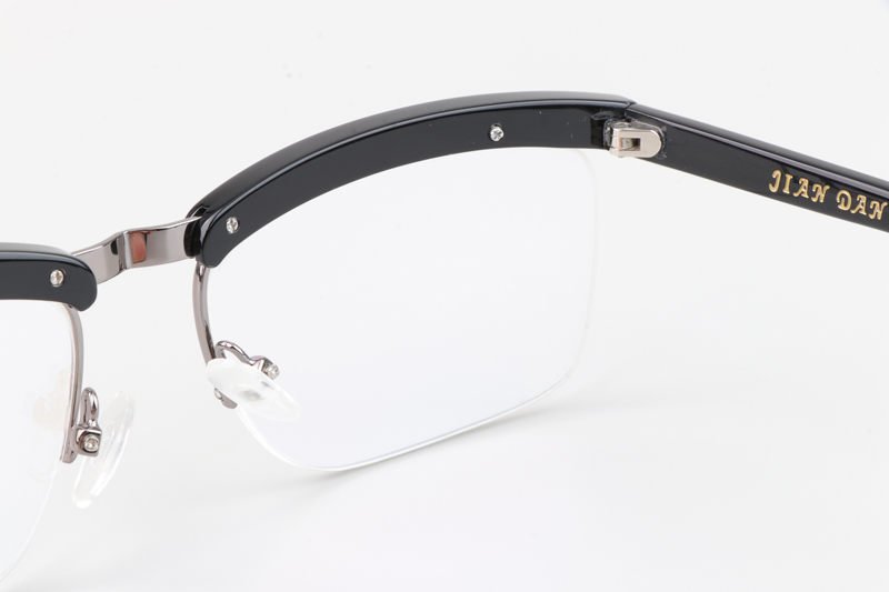 California Eyeglasses Black Gunmetal