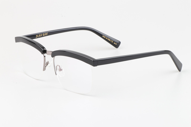 California Eyeglasses Black Gunmetal