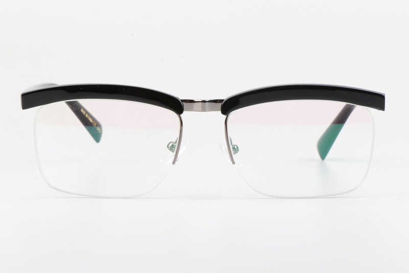 California Eyeglasses Black Gunmetal