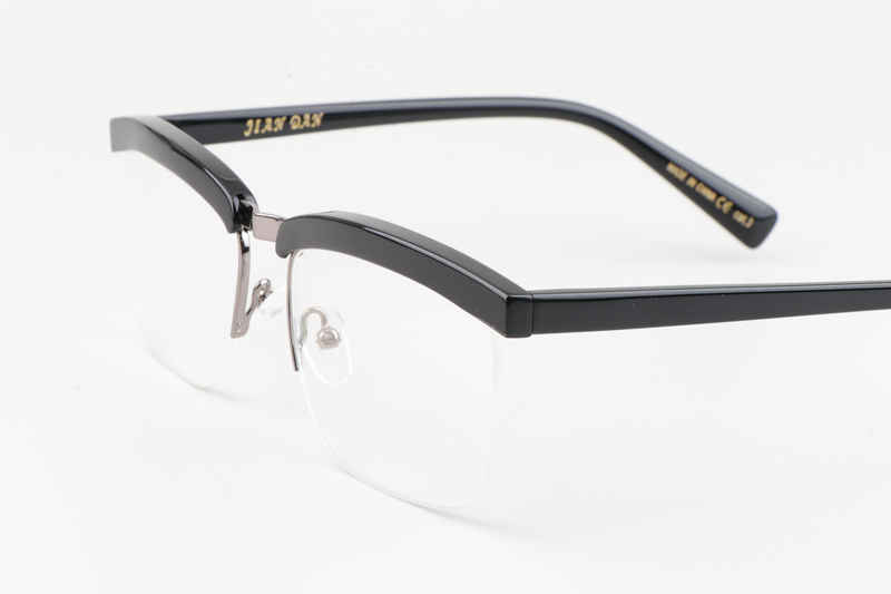 California Eyeglasses Black Gunmetal