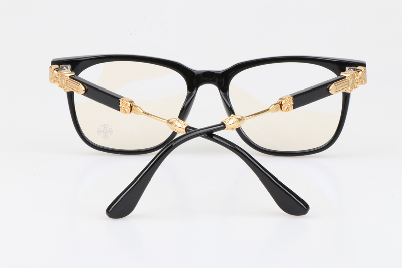 Call Melice Eyeglasses Black Gold