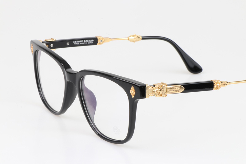 Call Melice Eyeglasses Black Gold